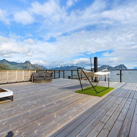 Nydelig Moderne Villa Med Fantastisk Beliggenhet. Kabelvåg Zewnętrze zdjęcie